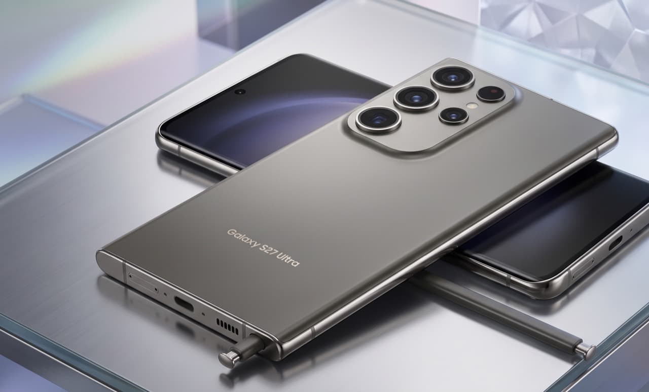 Galaxy S27 series concept render