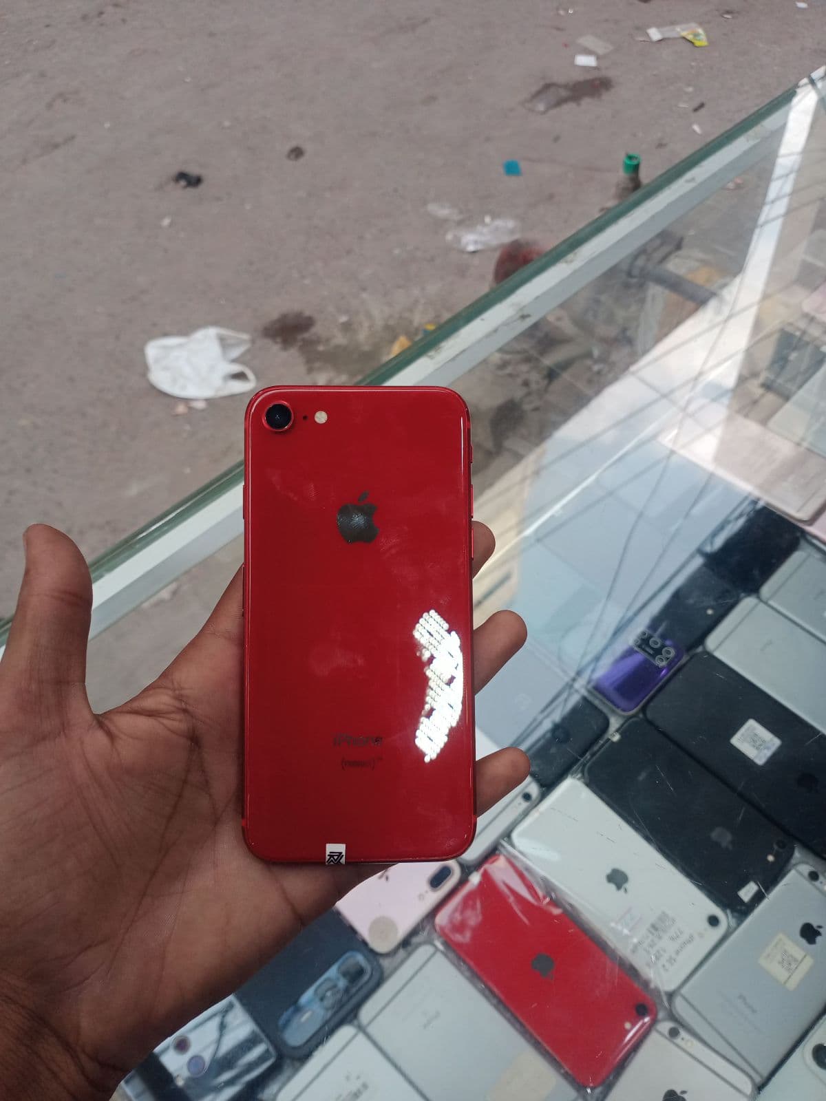 Apple iPhone 8 64GB in (PRODUCT)RED — photo 2