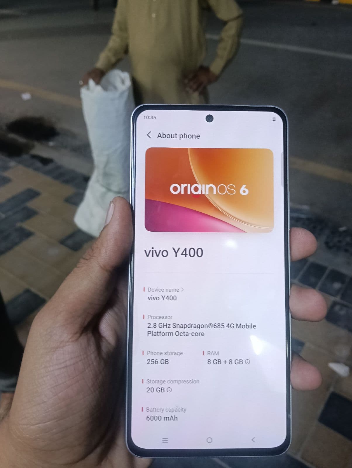 Vivo Y400 4G 8GB / 256GB in Purple Twilight — photo 2