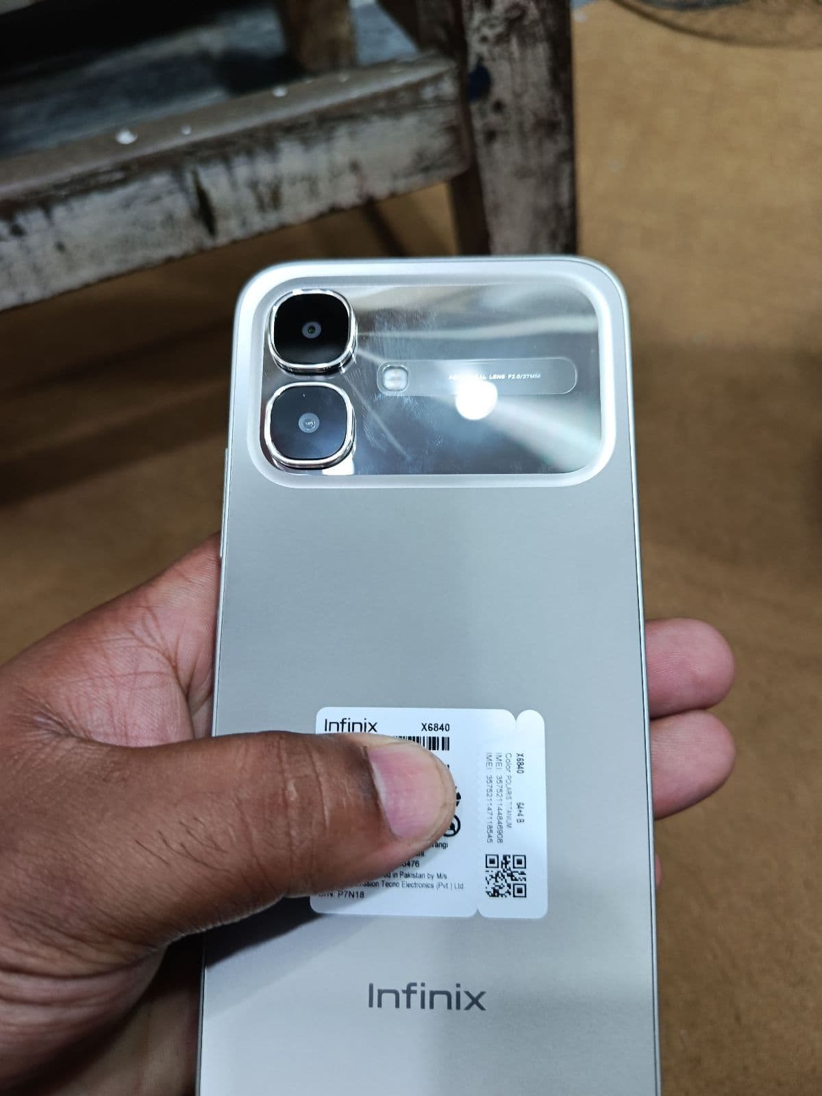 Infinix Smart 20 4GB / 64GB in Polaris Titanium — photo 4
