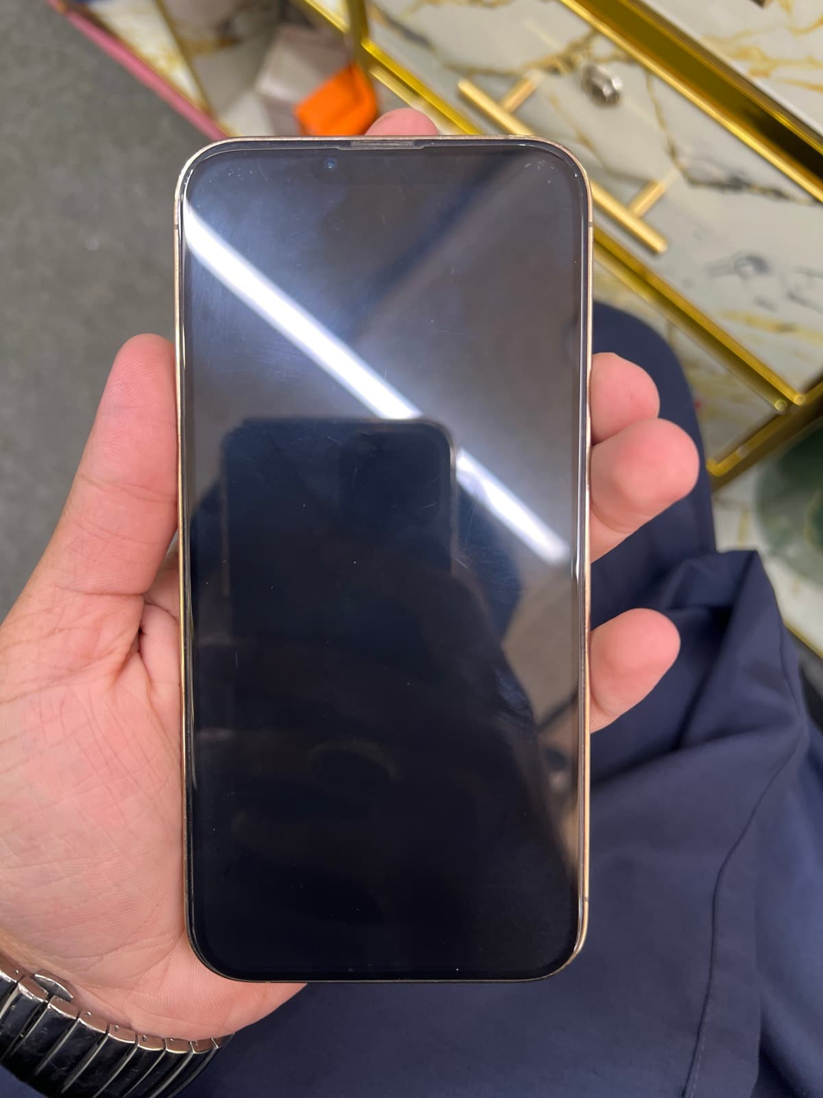 Apple iPhone 13 Pro Max 128GB in Gold — photo 4