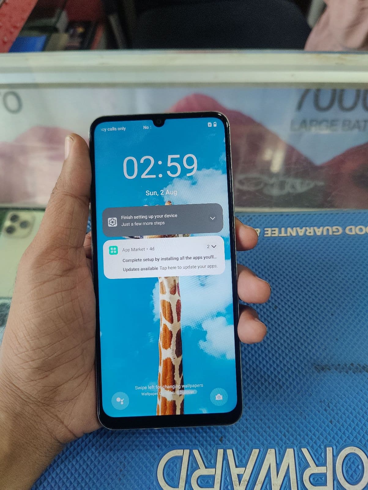 Realme Note 60x 4GB / 64GB in Wilderness Green — photo 2