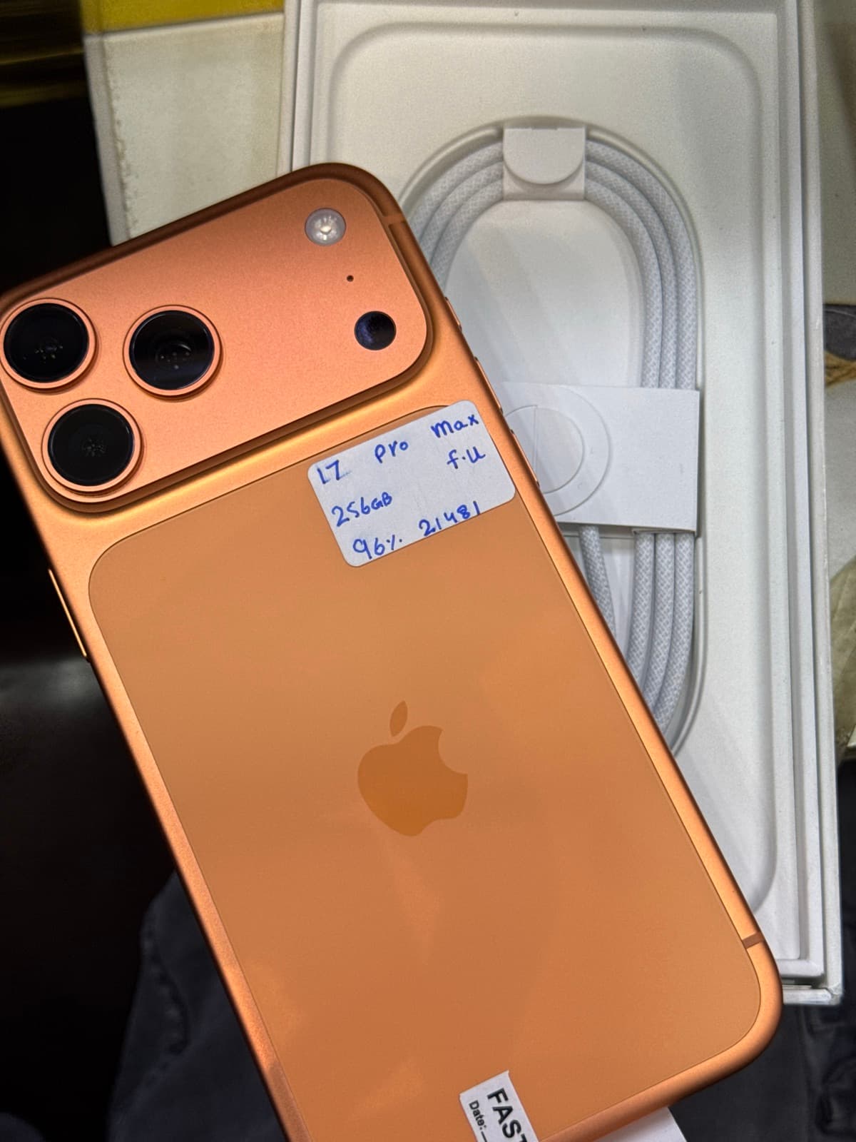 Apple iPhone 17 Pro Max 256GB in Cosmic Orange — photo 3