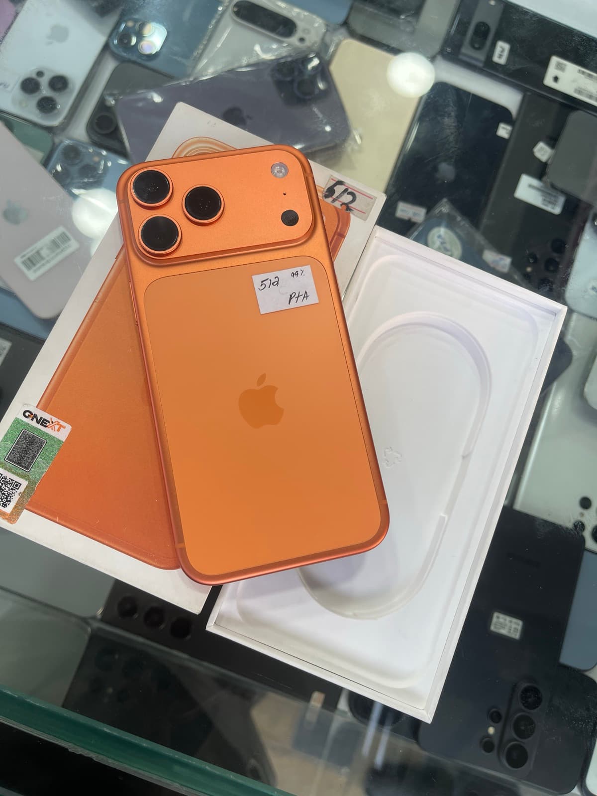 Apple iPhone 17 Pro Max 512GB in Cosmic Orange — photo 1