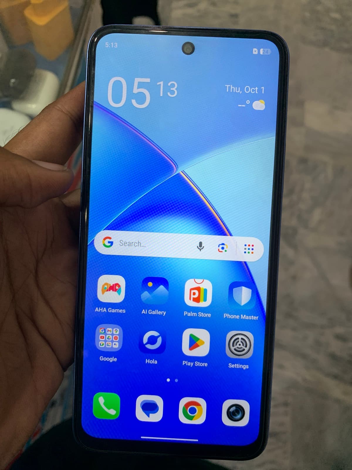 Infinix Smart 10 4GB / 64GB in Iris Blue — photo 2