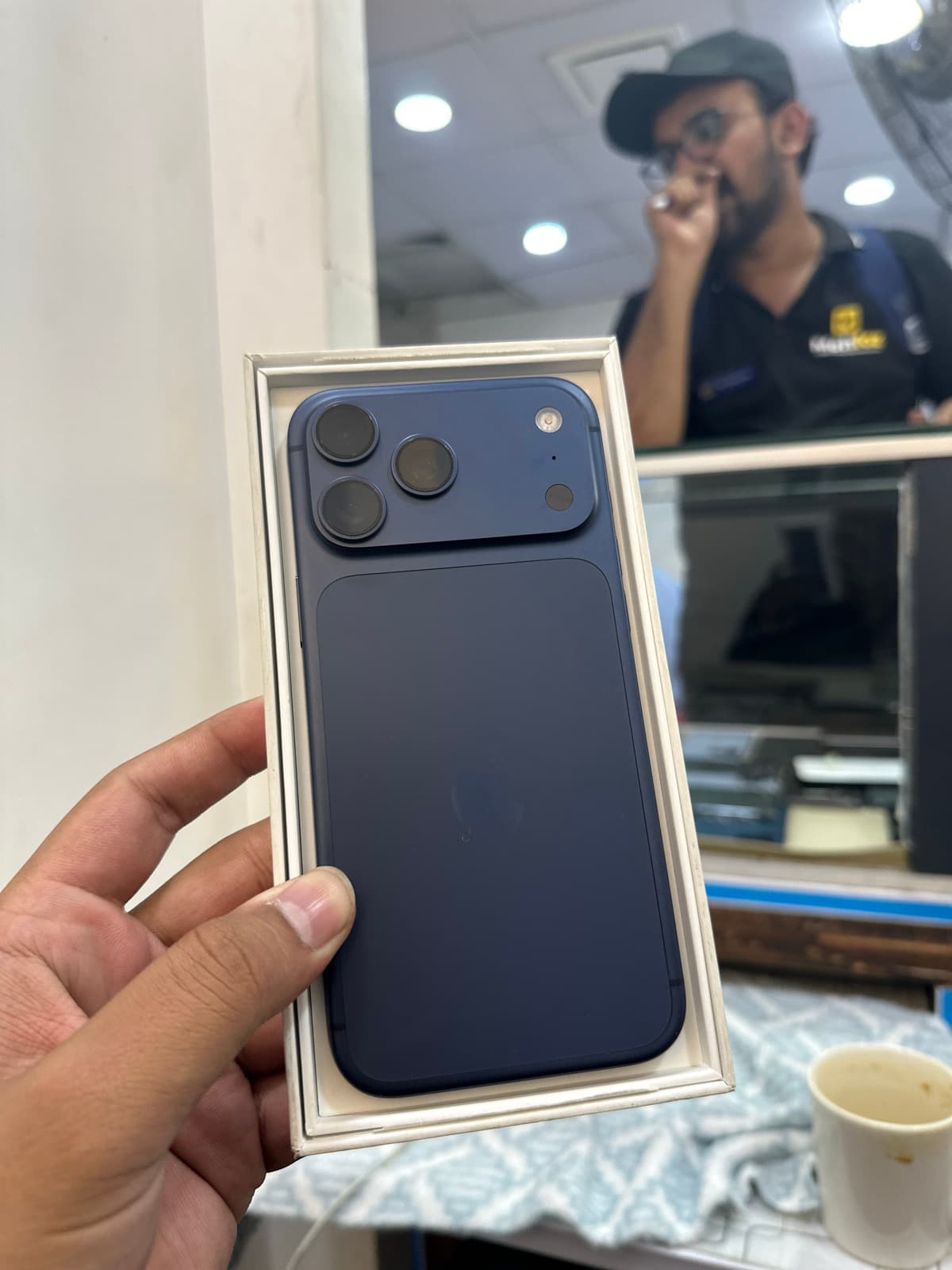 Apple iPhone 17 Pro Max 256GB in Deep Blue — photo 1