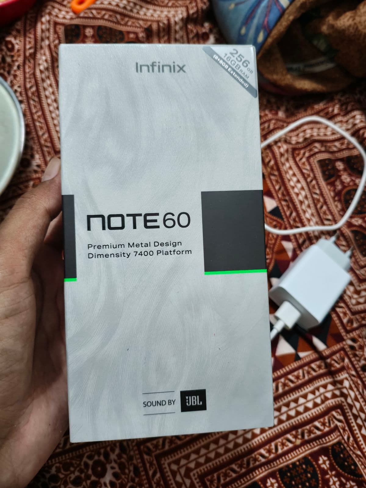 Infinix Note 60 8GB / 256GB in Mist Titanium — photo 4