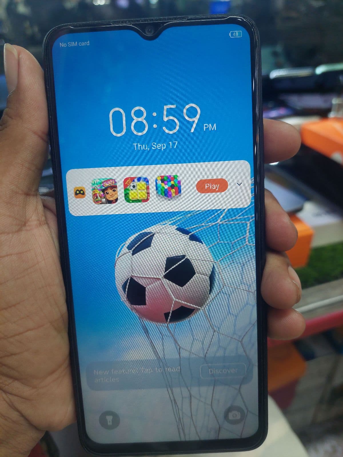 Infinix Smart 7 3GB / 64GB in Polar Black — photo 2