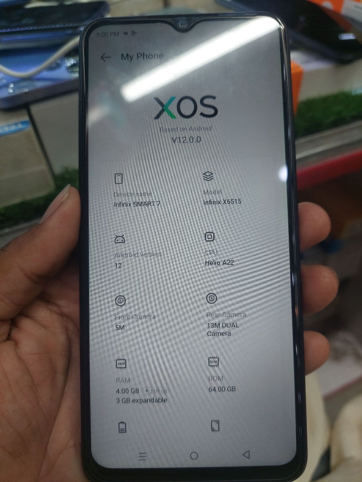 Infinix Smart 7 3GB / 64GB in Polar Black — photo 3