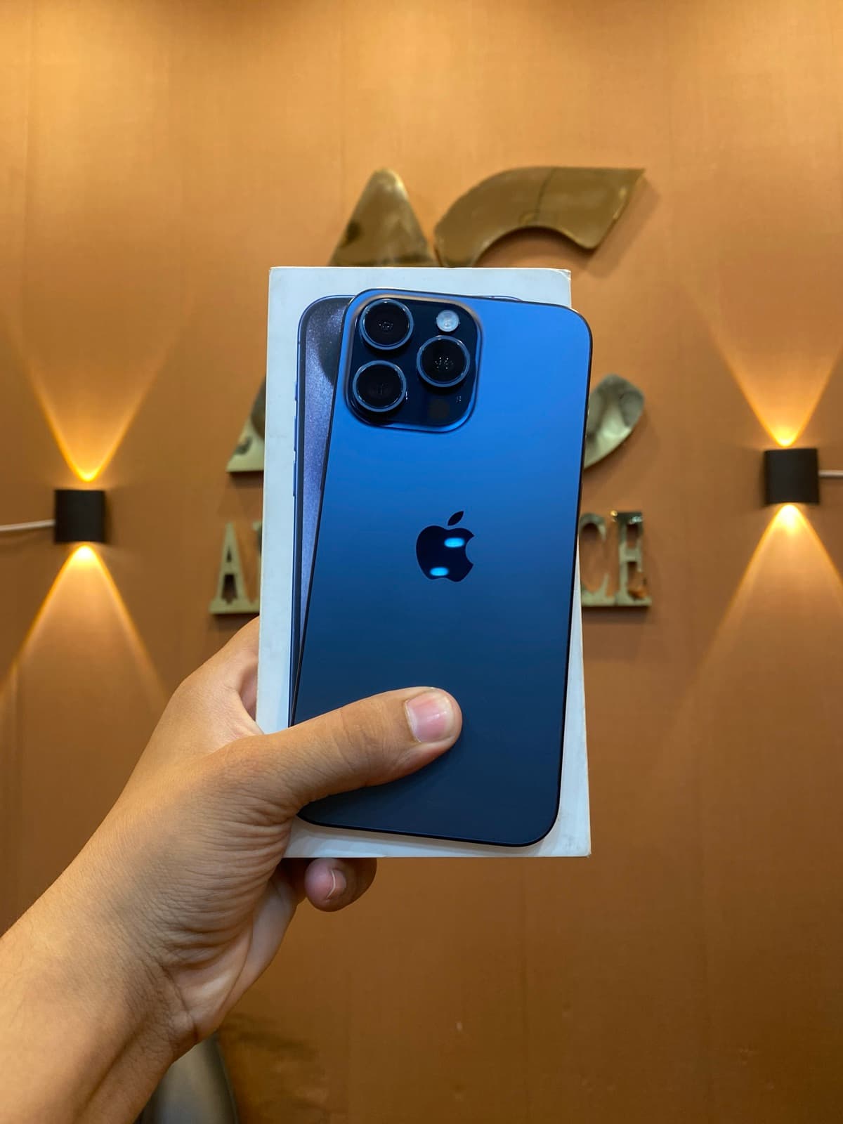 Apple iPhone 15 Pro Max 512GB in Blue Titanium — photo 1