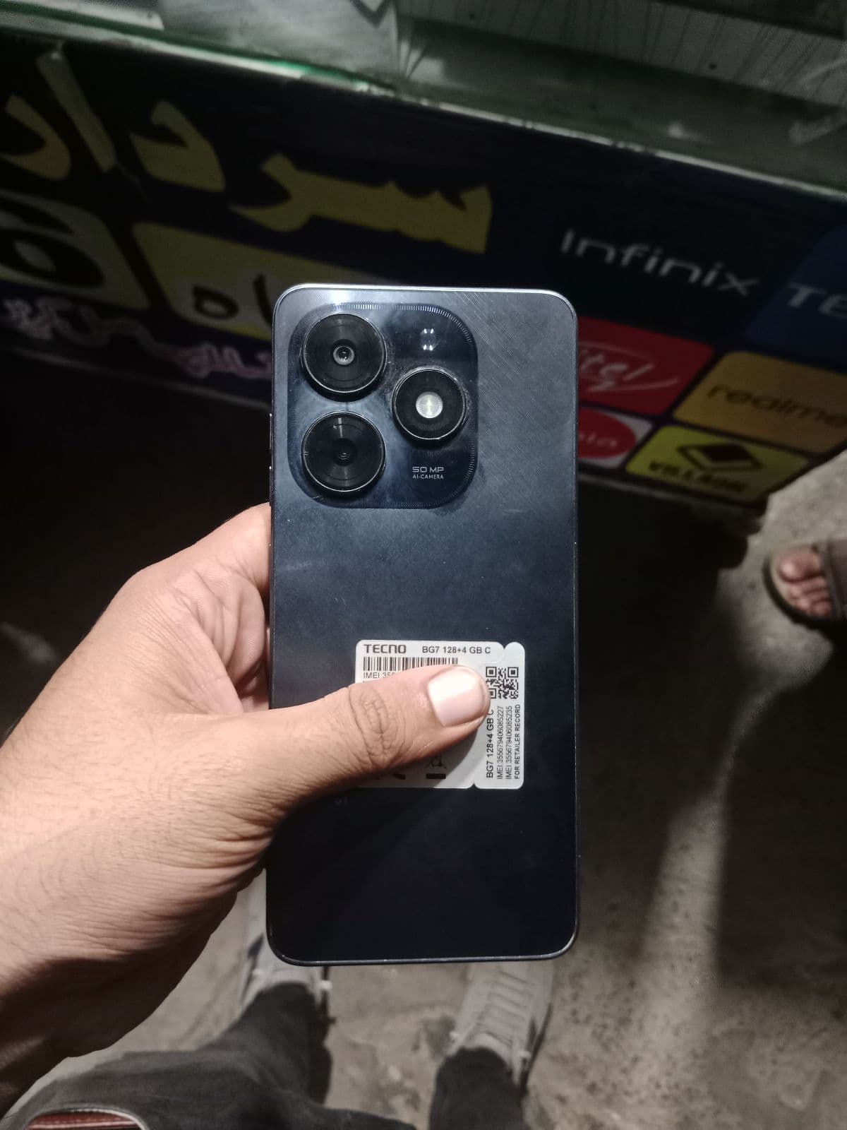 Tecno Spark 20C 4GB / 128GB in Moonlit Black — photo 1