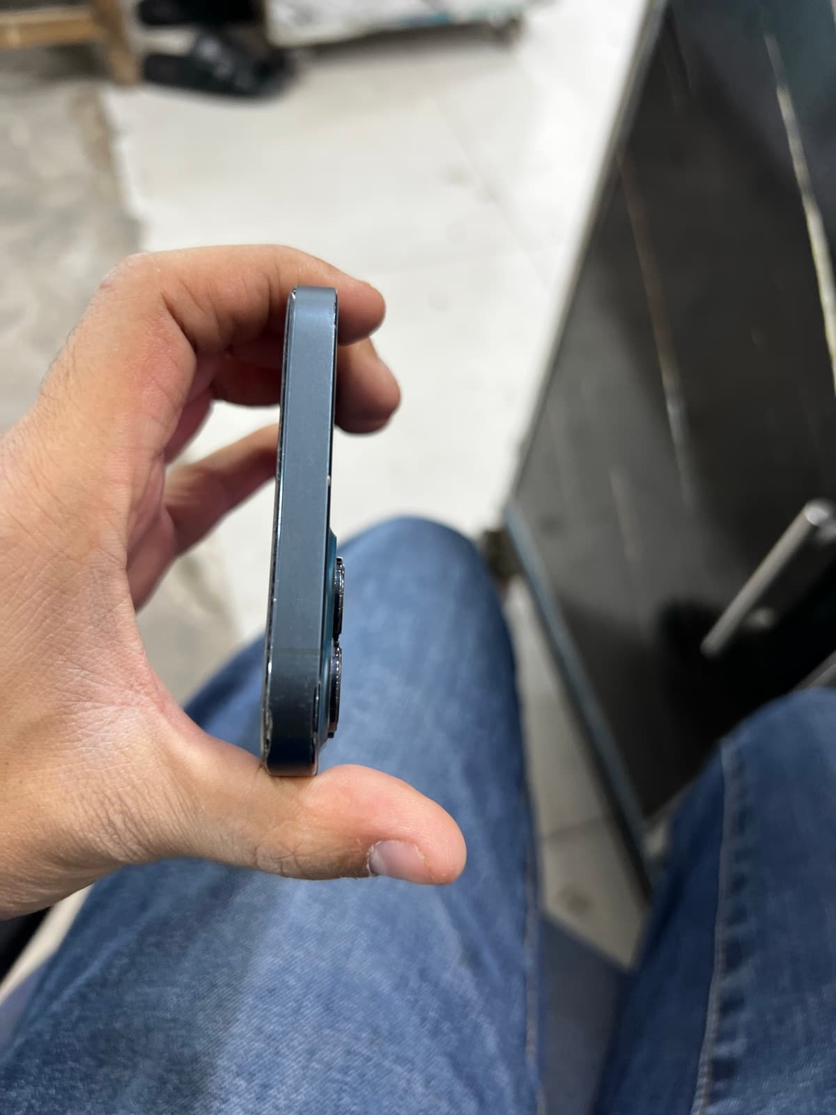 Apple iPhone 12 Pro Max 128GB in Pacific Blue — photo 2