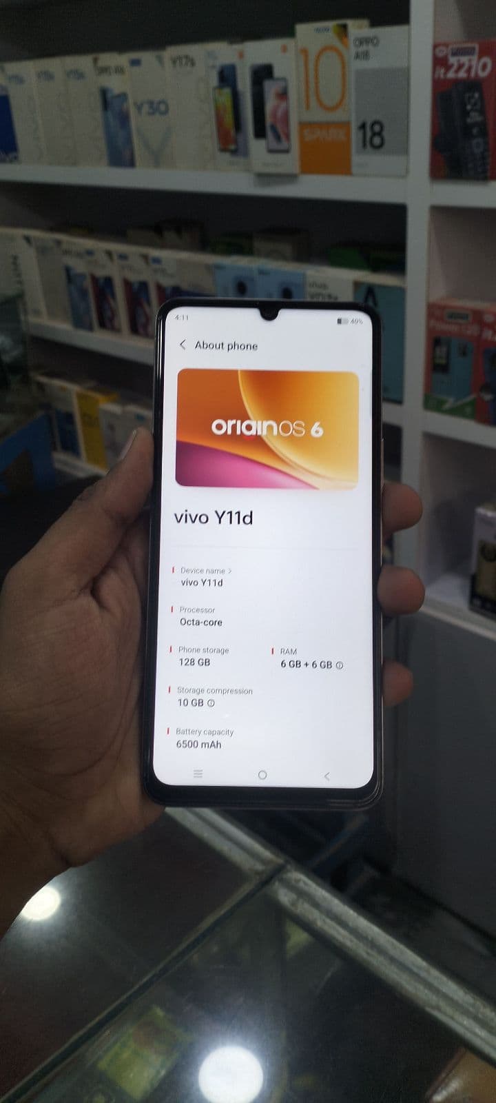 Vivo Y11d 6GB / 128GB in Sunrise Gold — photo 2
