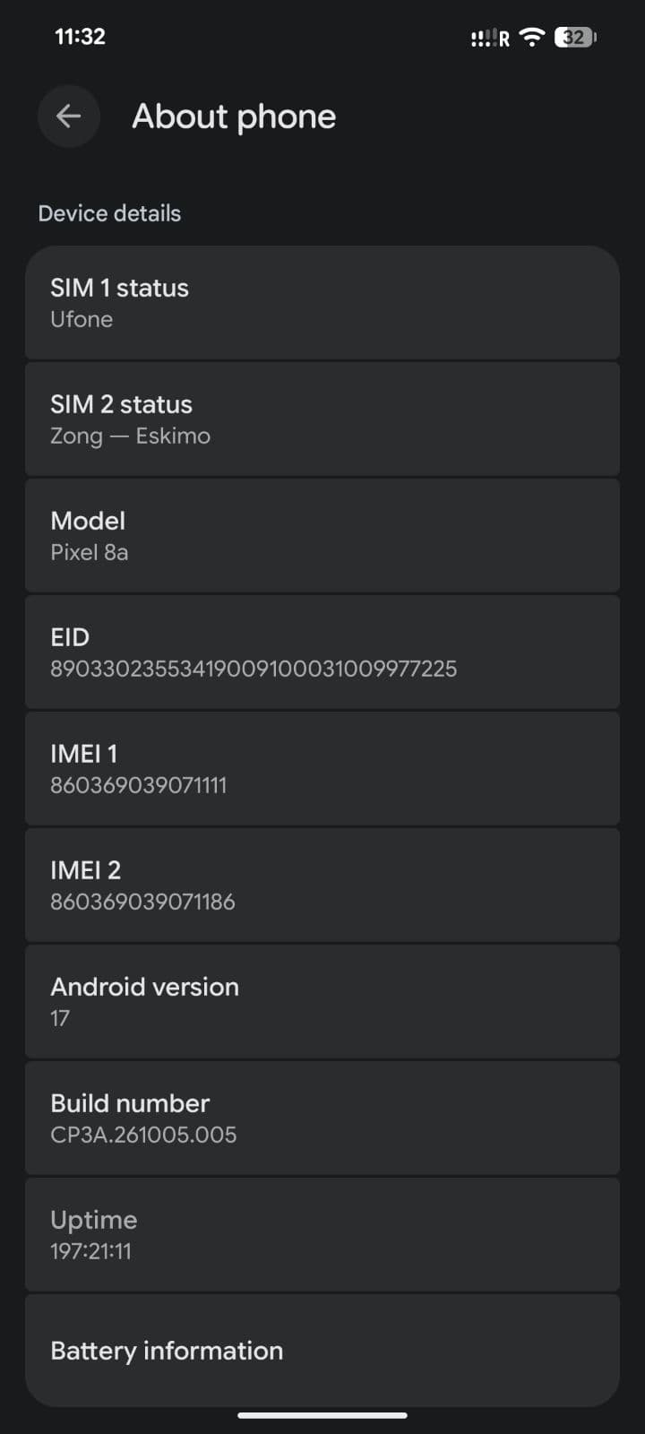 Google Pixel 8a 8GB / 128GB in Obsidian — photo 3
