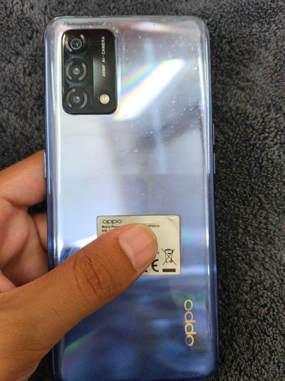 Oppo F19 6GB / 128GB in Midnight Blue — photo 1