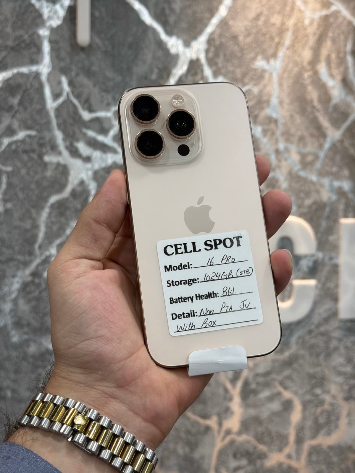 Apple iPhone 16 Pro 1TB in Desert Titanium — photo 1
