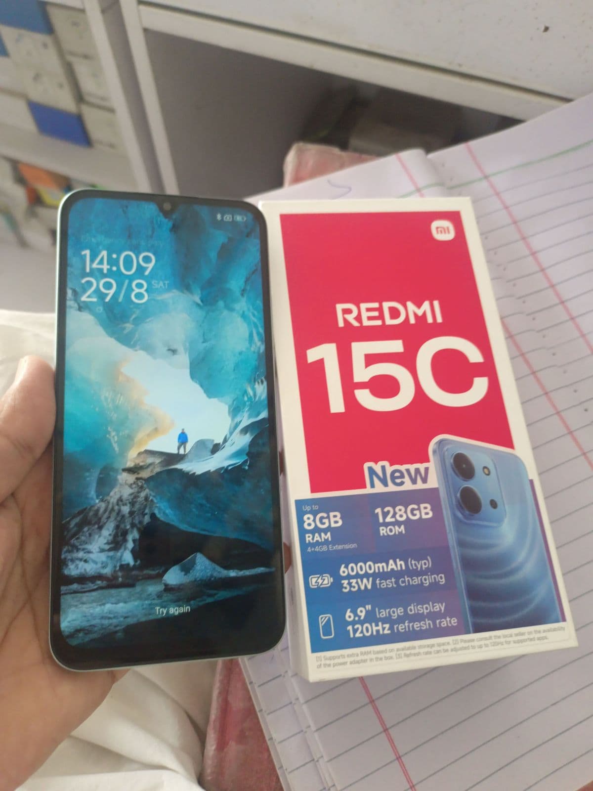 Xiaomi Redmi 15C 4GB / 128GB in Mint Green — photo 4
