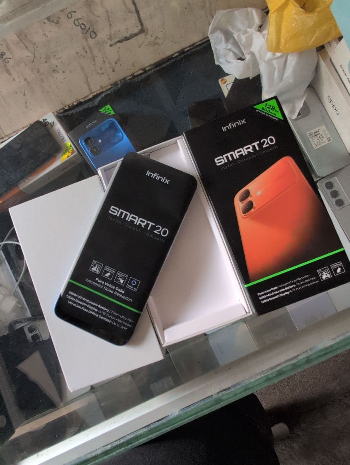 Infinix Smart 20 4GB / 128GB in Cloudline Blue — photo 2