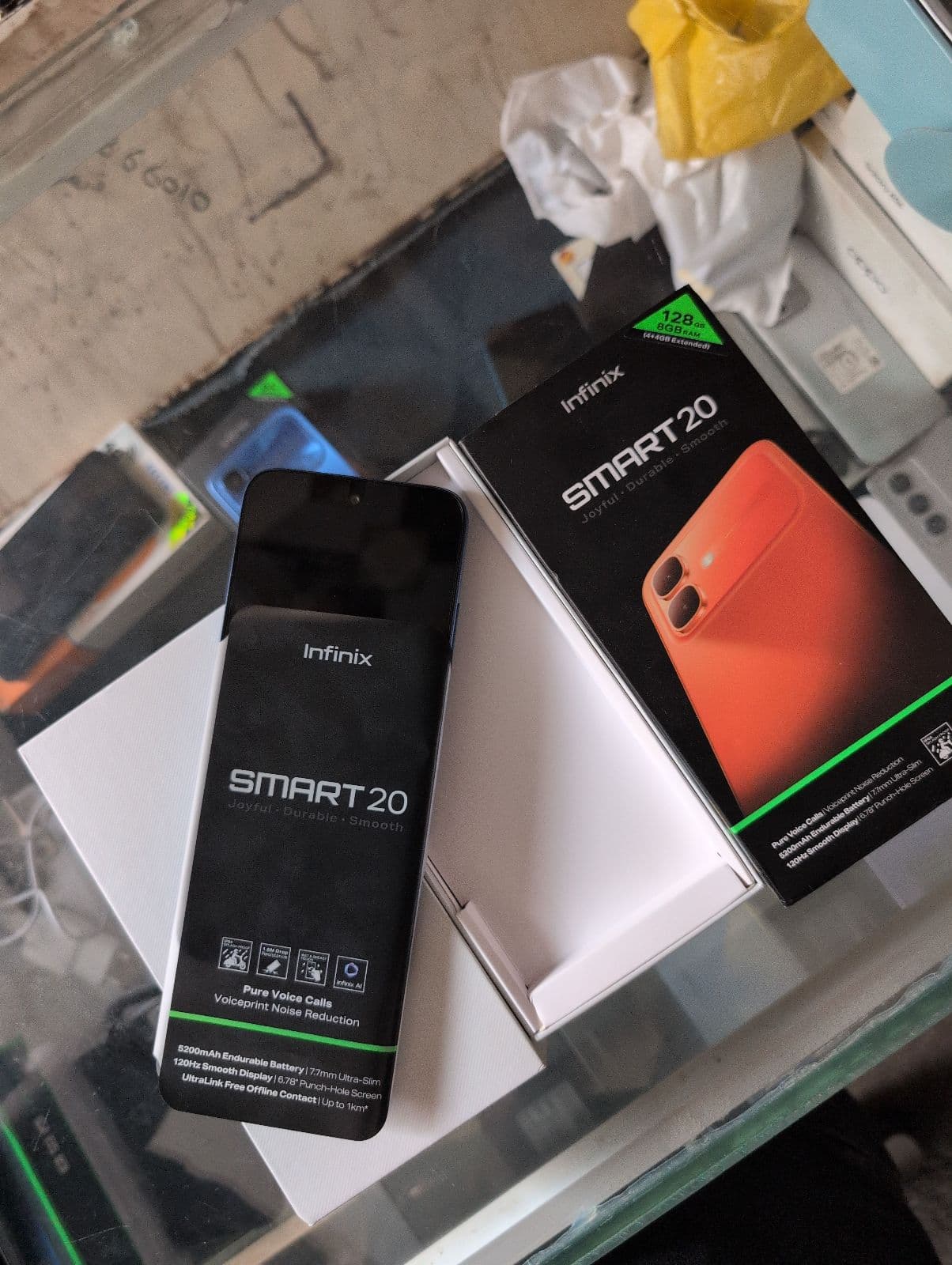 Infinix Smart 20 4GB / 128GB in Cloudline Blue — photo 4