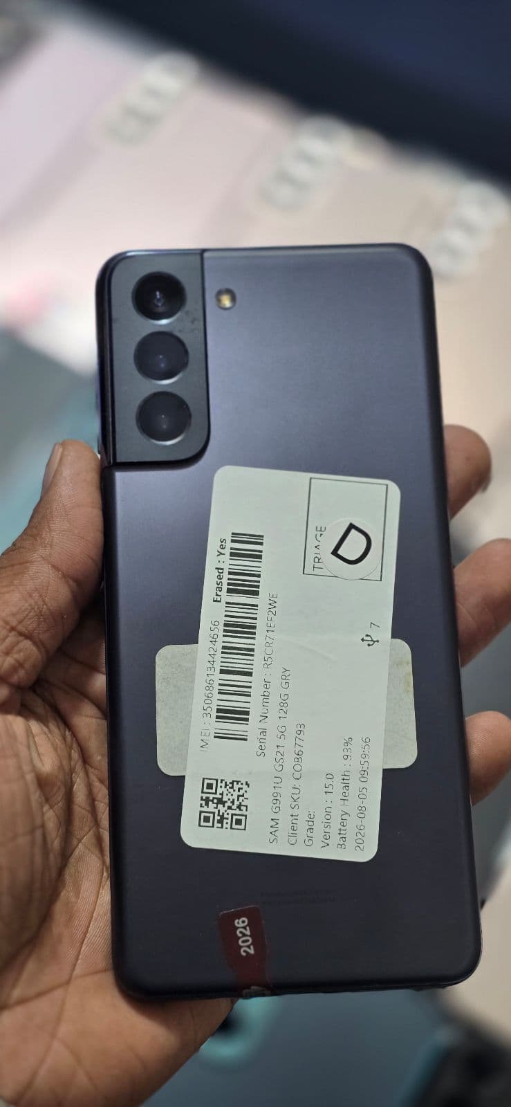 Galaxy S21 · 8GB / 128GB