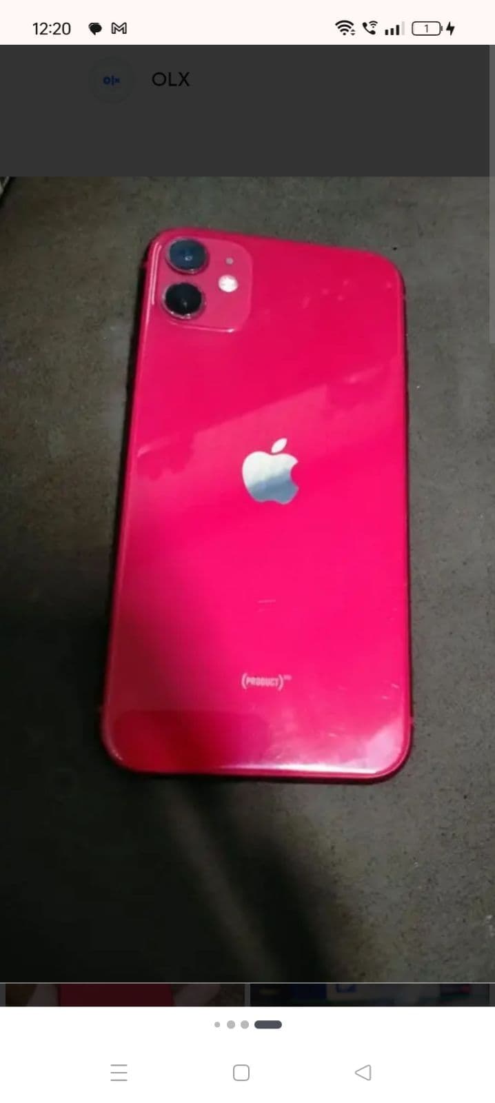 Apple iPhone 11 64GB in (PRODUCT)RED — photo 1