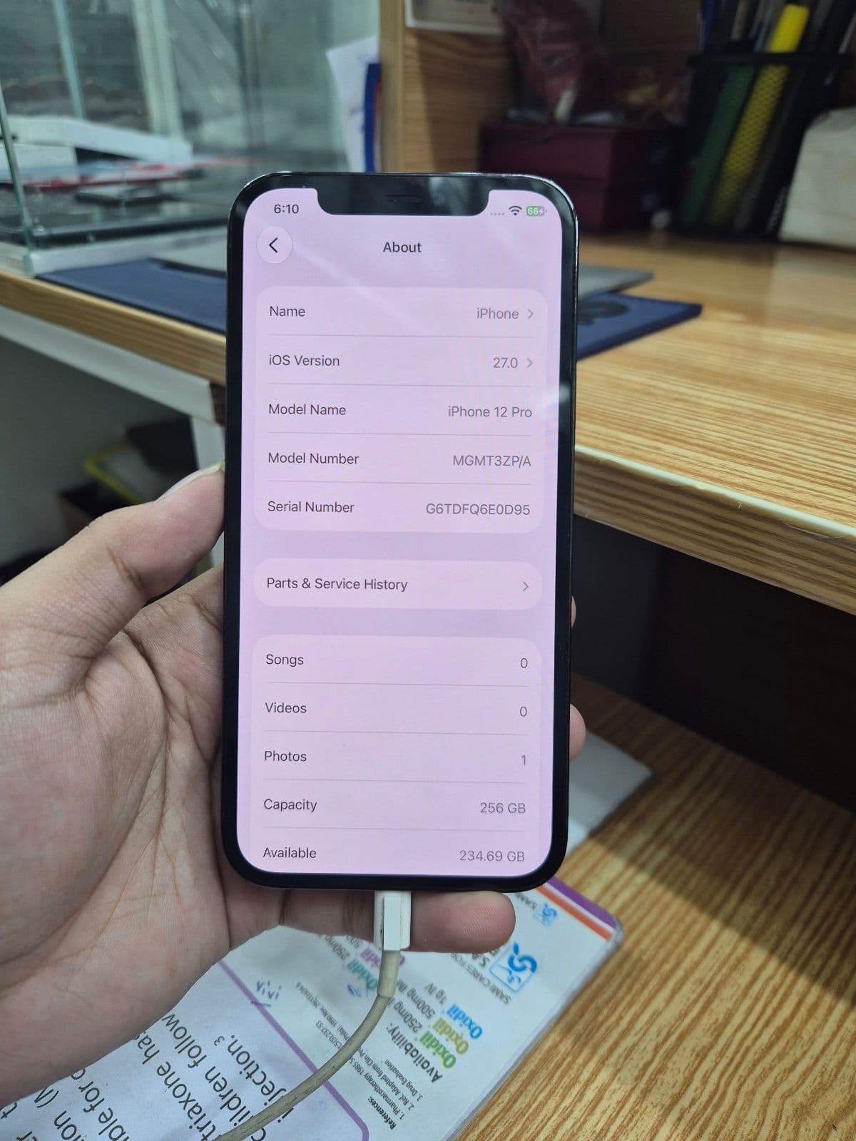 Apple iPhone 12 Pro 256GB in Pacific Blue — photo 3