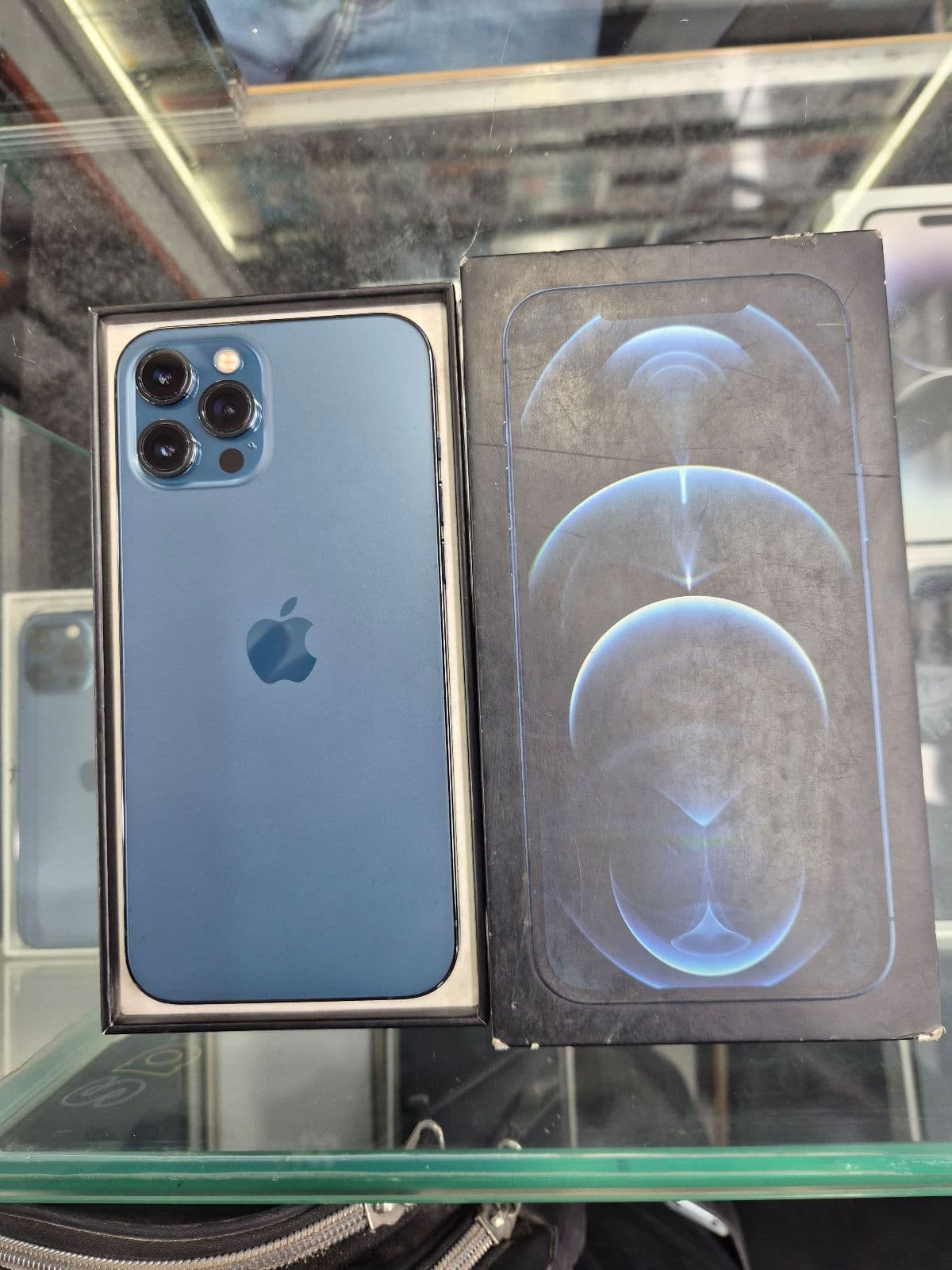 Apple iPhone 12 Pro Max 128GB in Pacific Blue — photo 1