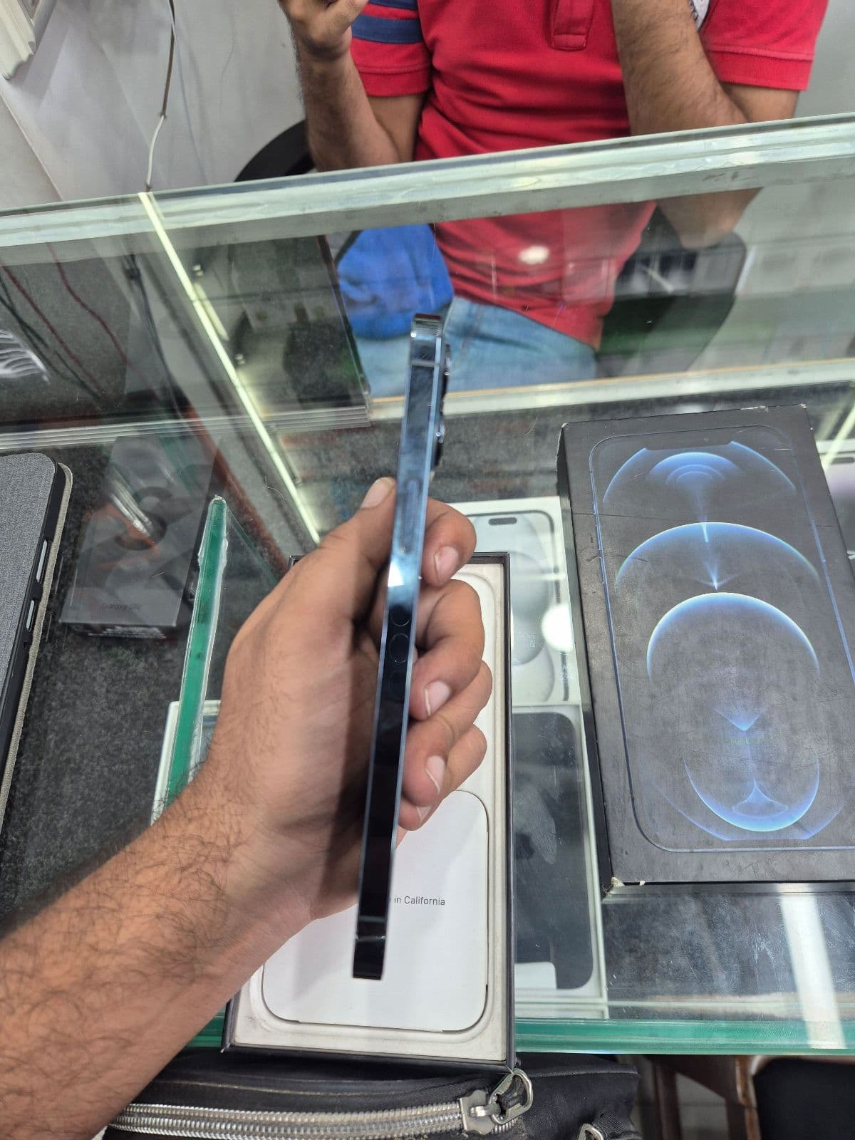 Apple iPhone 12 Pro Max 128GB in Pacific Blue — photo 4