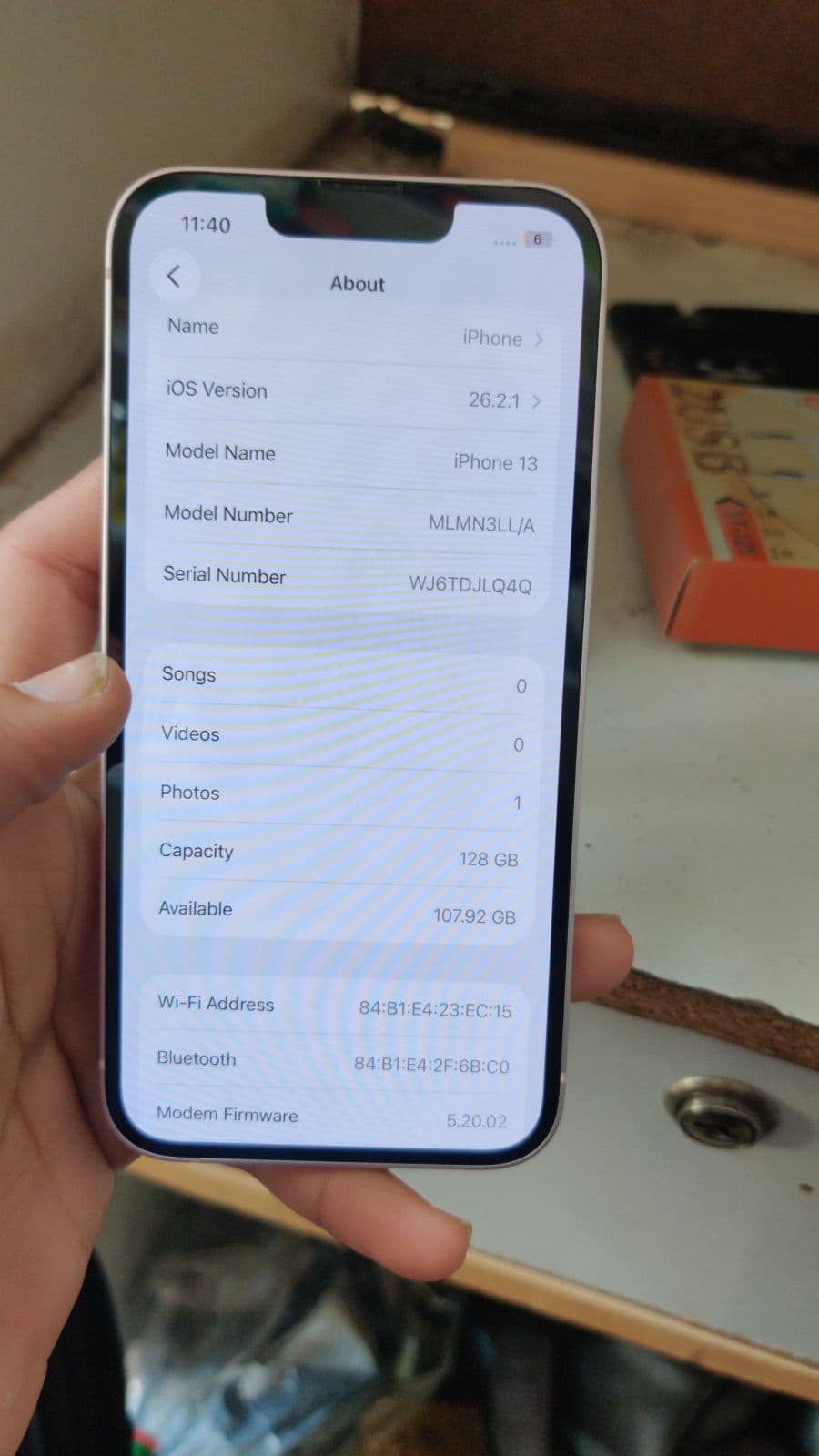 Apple iPhone 13 128GB in Pink — photo 3