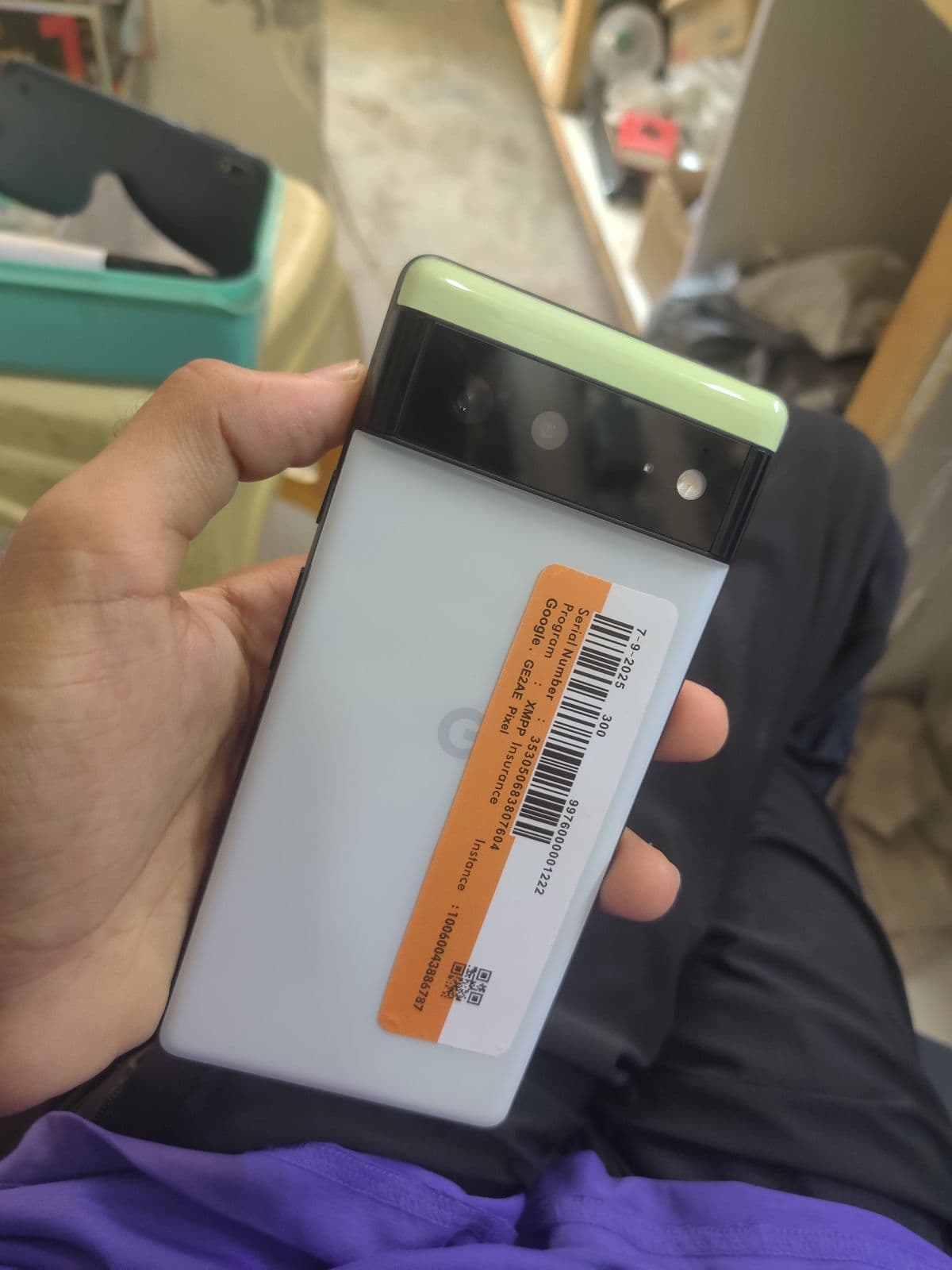 Google Pixel 6 8GB / 128GB in Sorta Seafoam — photo 2