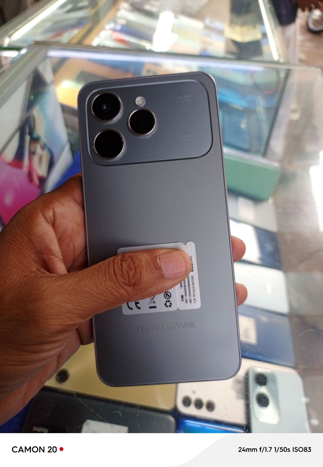 Tecno Spark 40 6GB / 128GB in Titanium Grey — photo 1