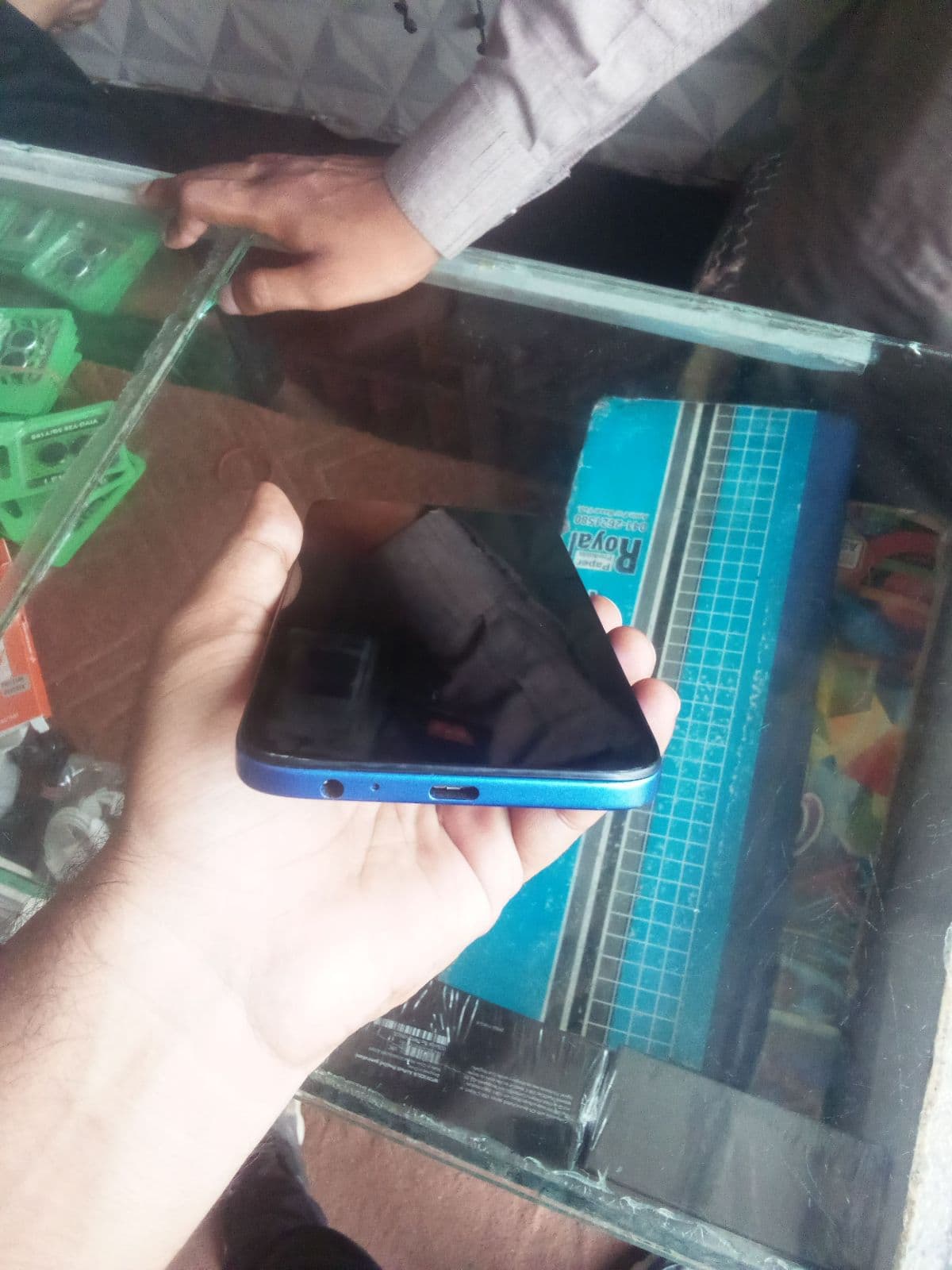 Infinix Smart 20 4GB / 128GB in Cloudline Blue — photo 4