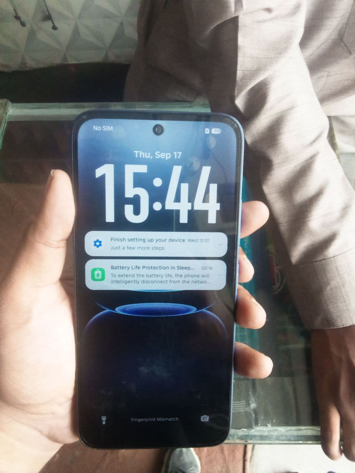 Infinix Smart 20 4GB / 128GB in Cloudline Blue — photo 2
