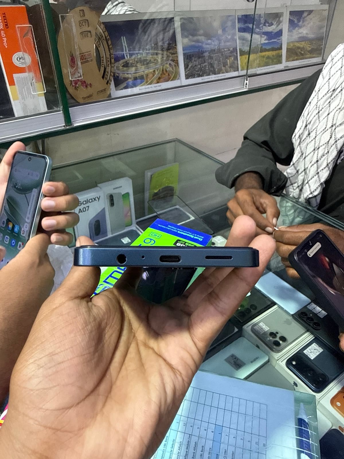 Samsung Galaxy A07 6GB / 128GB in Light Green — photo 3