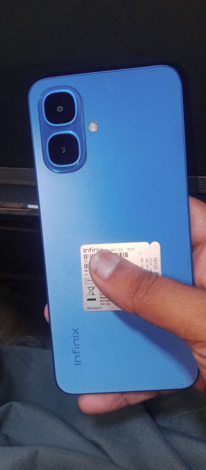 Infinix Smart 10 4GB / 64GB in Iris Blue — photo 2