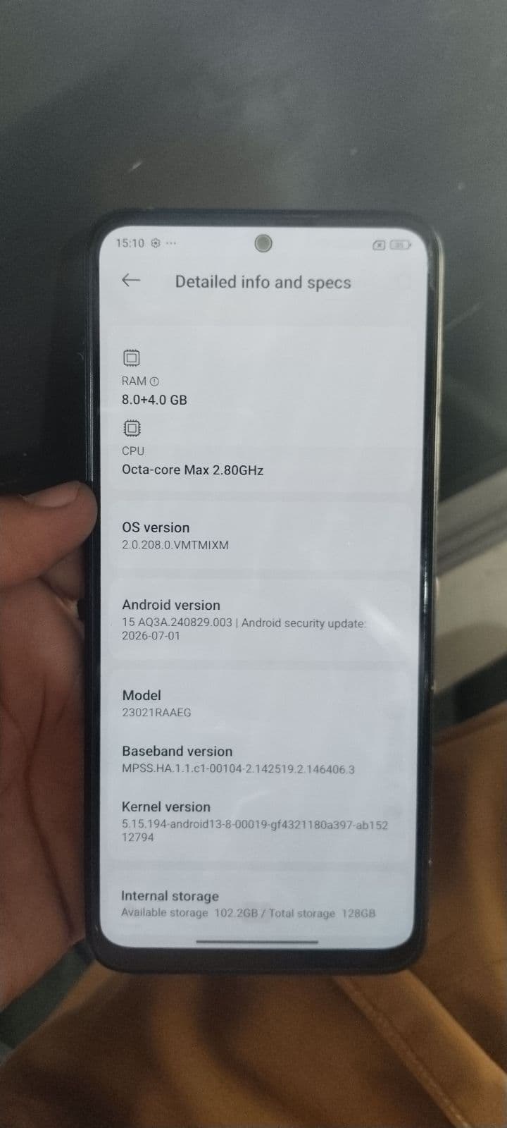 Xiaomi Redmi Note 12 8GB / 128GB in Onyx Gray — photo 3
