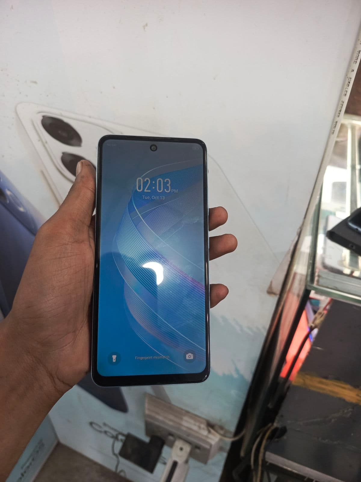 Infinix Smart 8 Pro 4GB / 128GB in Rainbow Blue — photo 2