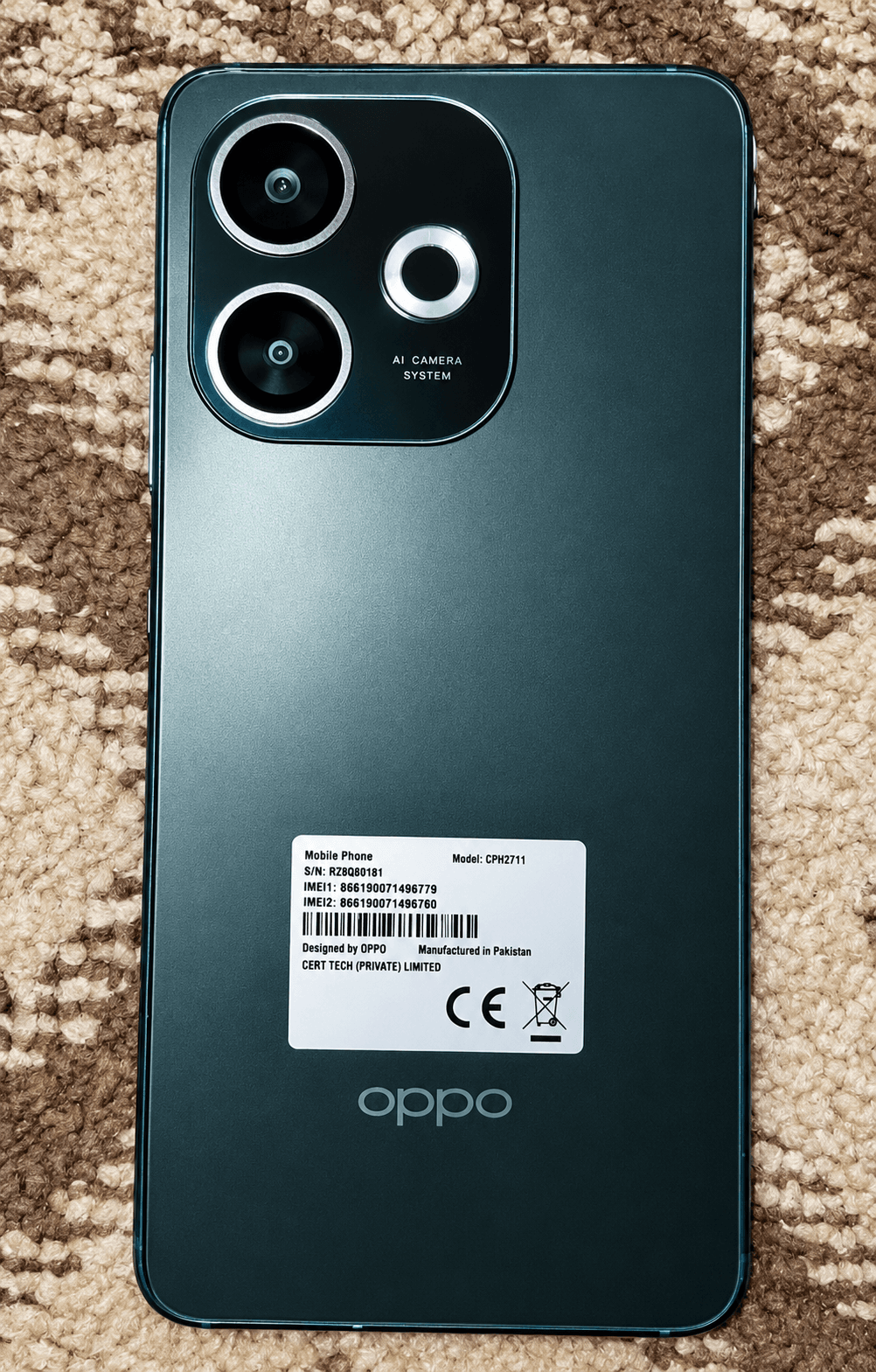 Oppo A5 Pro 8GB / 256GB in Mocha Brown — photo 4