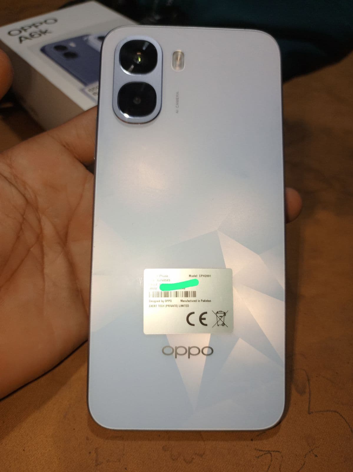 Oppo A6k 6GB / 128GB in Crystal Blue — photo 3