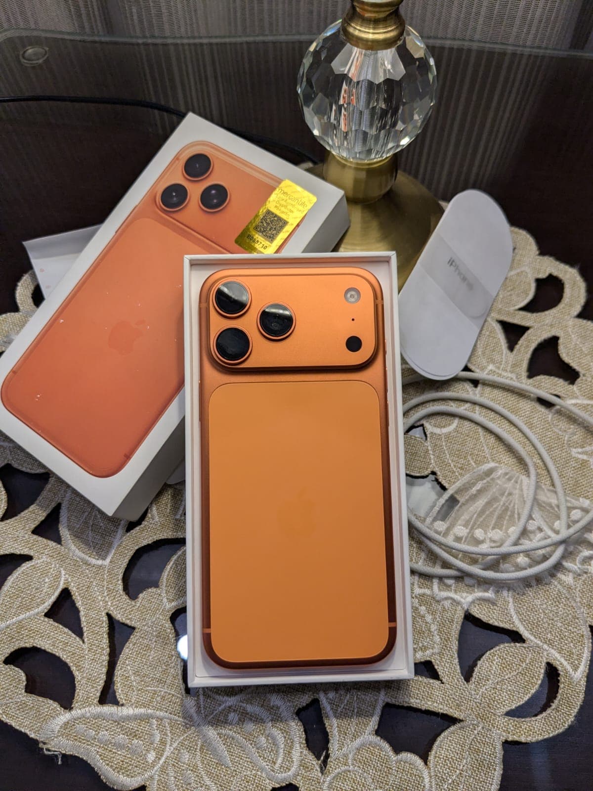 Apple iPhone 17 Pro Max 256GB in Cosmic Orange — photo 1