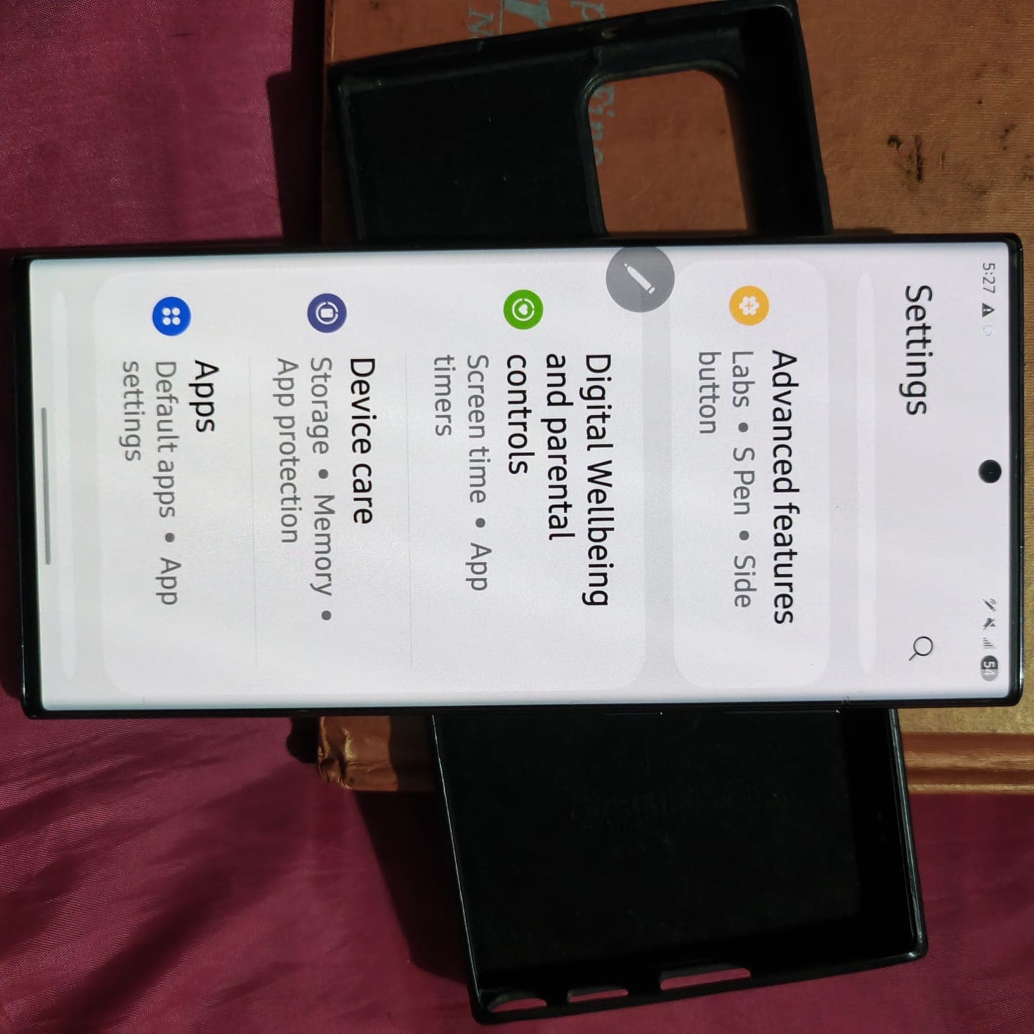 Samsung Galaxy S22 Ultra 8GB / 128GB in Phantom Black — photo 3