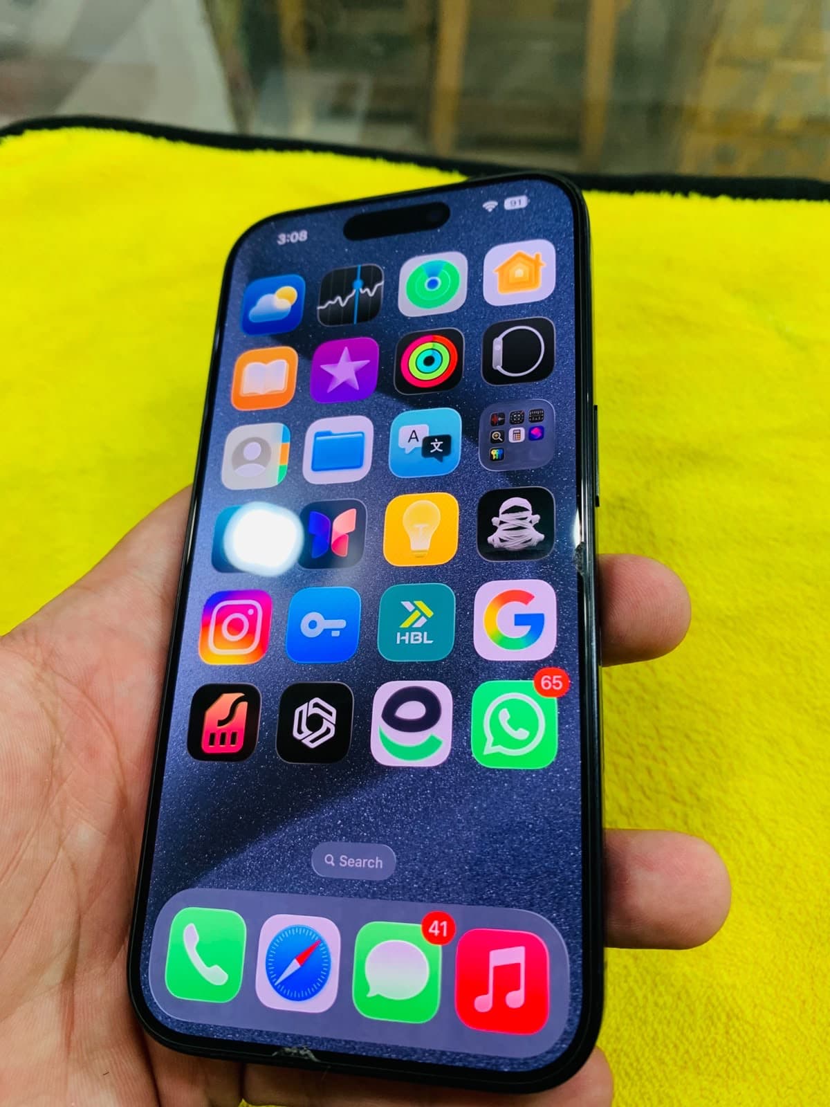 Apple iPhone 15 Pro 128GB in Blue Titanium — photo 5