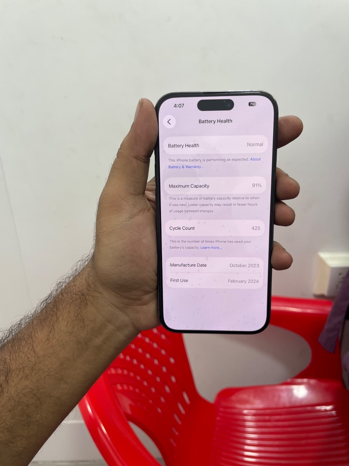 iPhone 15 Pro · 128GB