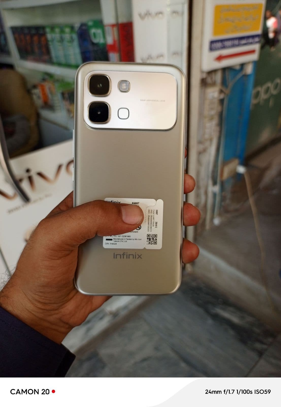 Infinix Note Edge 8GB / 256GB in Lunar Titanium — photo 5