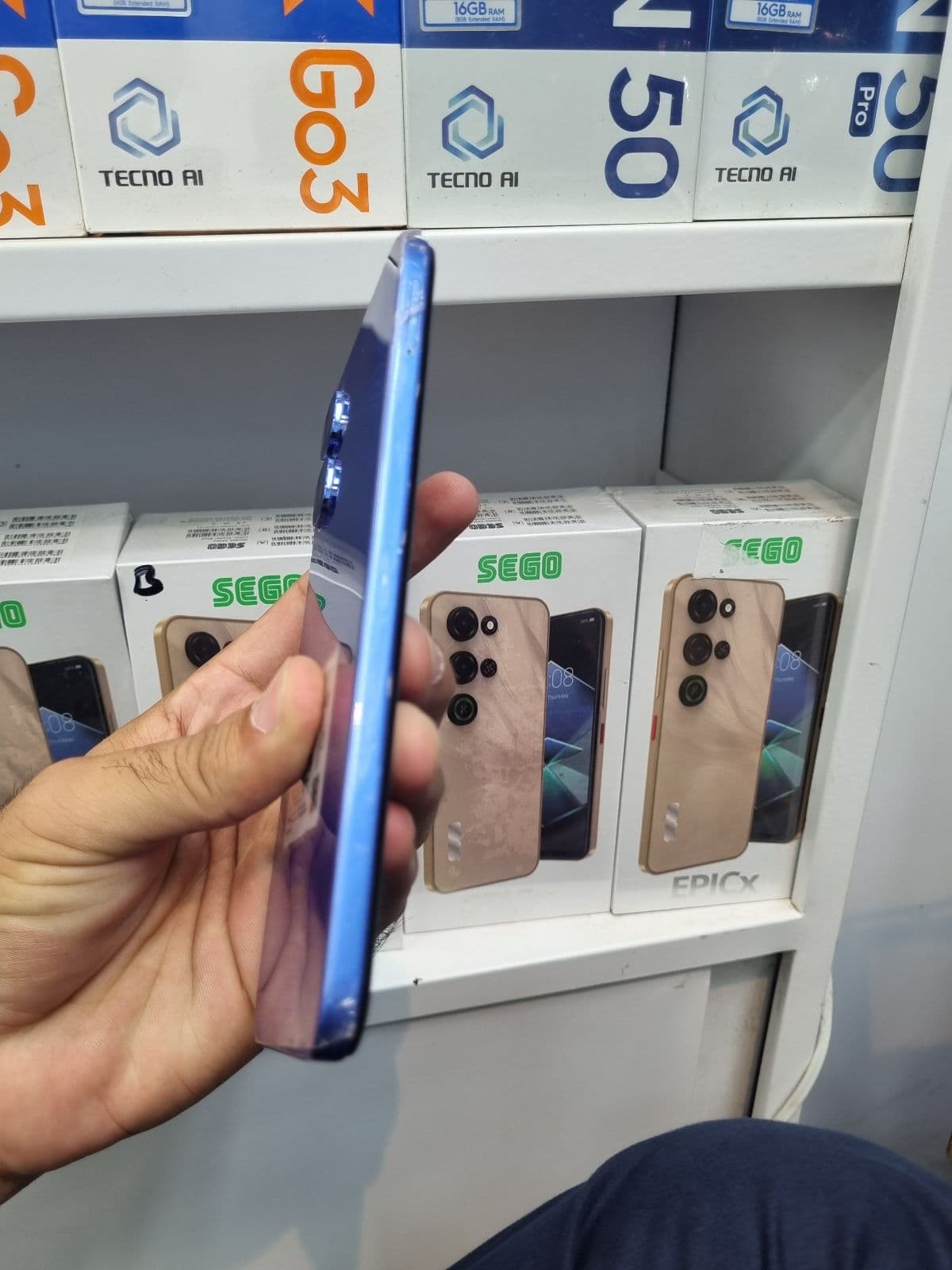 Infinix Smart 20 4GB / 64GB in Cloudline Blue — photo 2