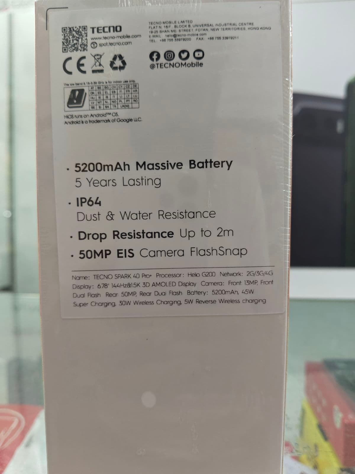 Tecno Spark 40 Pro+ 8GB / 256GB in Moon Titanium — photo 2