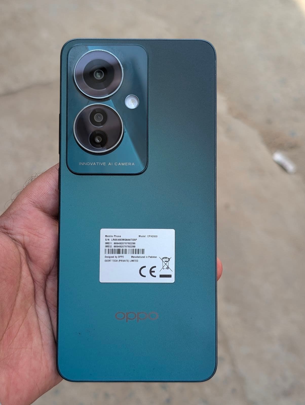 Oppo Reno 11 F 5G · 8GB / 256GB