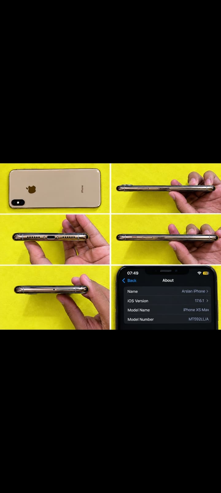 Apple iPhone XS Max 64GB in Gold — photo 2